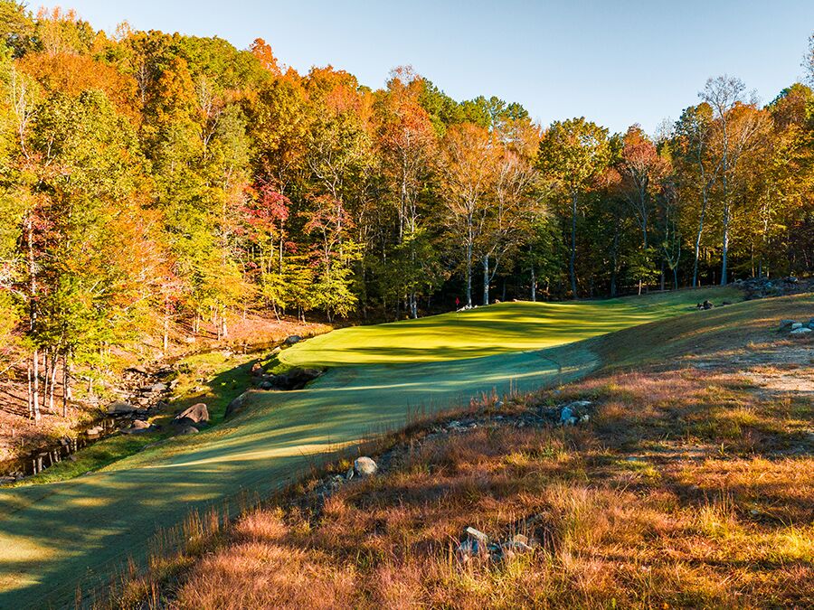 Hole 14 - Tot Hill Farm Golf Club | Mike Strantz Design 50 Minutes